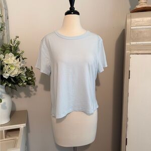 Lululemon All Yours Organic Cotton Cropped T-Shirt